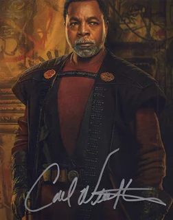 Carl Weathers autograph