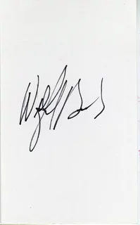Wilford Brimley autograph