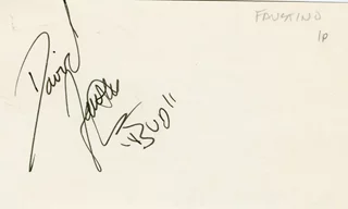 David Faustino autograph