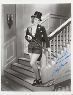 Sally Blane autograph