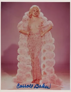 Carroll Baker autograph