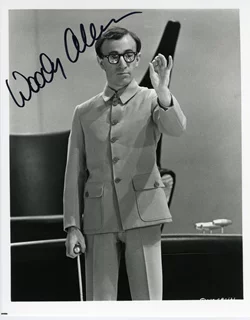 Woody Allen autograph