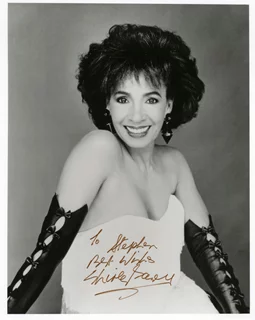 Shirley Bassey autograph