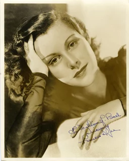 Frances Dee autograph
