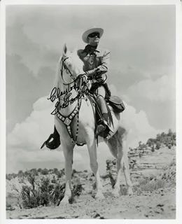 Clayton Moore autograph