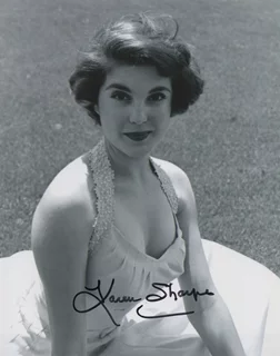 Karen Sharpe autograph