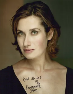 Emmanuelle Devos autograph