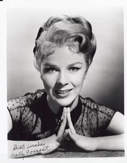 Sally Forrest autograph