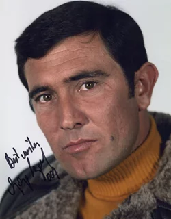 George Lazenby autograph