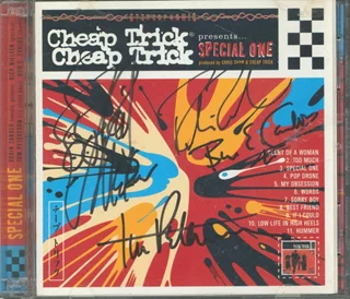 Cheap Trick autograph