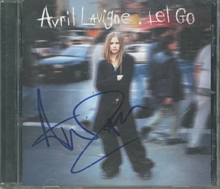 Avril Lavigne autograph