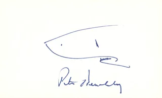 Peter Benchley autograph