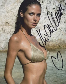 Heidi Klum autograph
