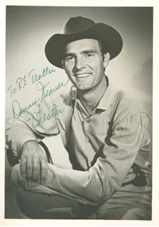 Dennis Weaver autograph