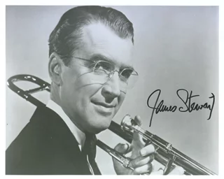 James Stewart autograph