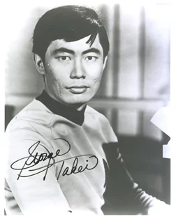 George Takei autograph