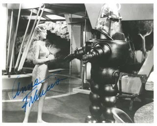 Anne Francis autograph