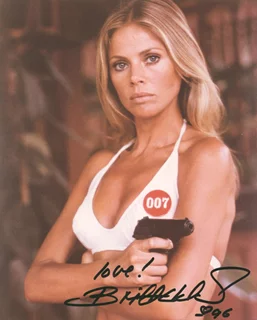 Britt Ekland autograph