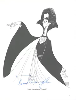 Frank Langella autograph