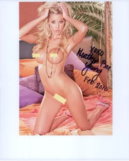 Heather Rae Young autograph