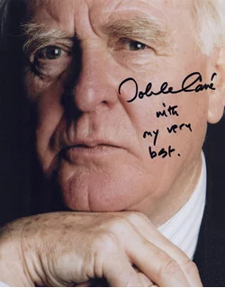 John le Carre autograph