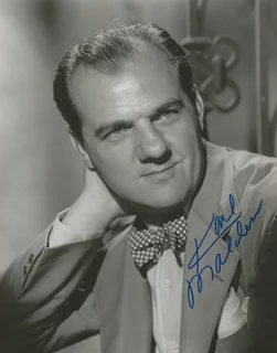 Karl Malden autograph