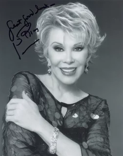 Joan Rivers autograph