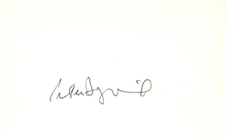 Peter Bogdanovich autograph
