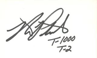 Robert Patrick autograph