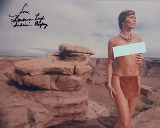 Barbara Leigh autograph