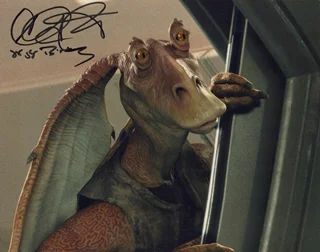 Ahmed Best autograph