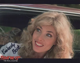 Kimberly Beck autograph