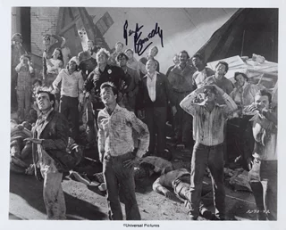George Kennedy autograph