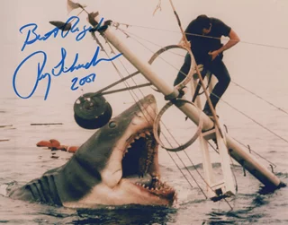 Roy Scheider autograph
