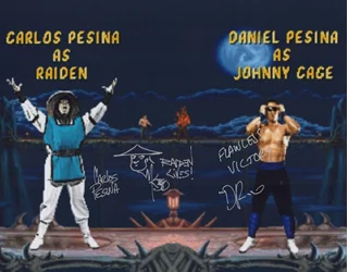 Mortal Kombat autograph