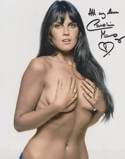 Caroline Munro autograph