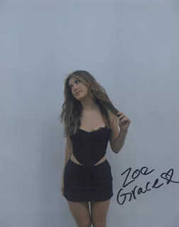 Zoe Grace Rodriguez autograph