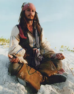 Johnny Depp autograph