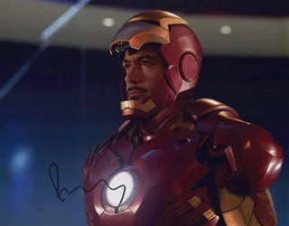 Robert Downey Jr. autograph