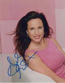 Andie MacDowell autograph