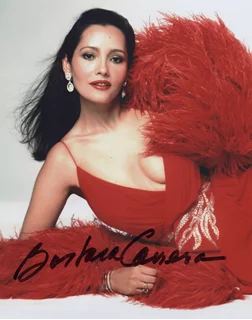 Barbara Carrera autograph