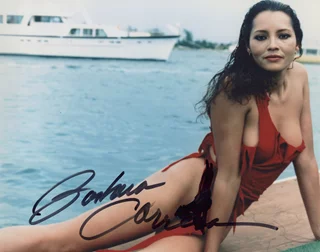 Barbara Carrera autograph