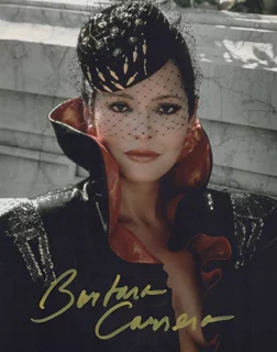 Barbara Carrera autograph