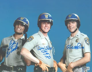 CHiPs autograph