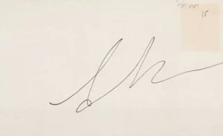 Sean Penn autograph