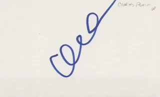 Chris Penn autograph