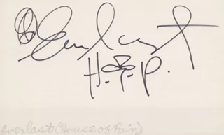 Everlast autograph