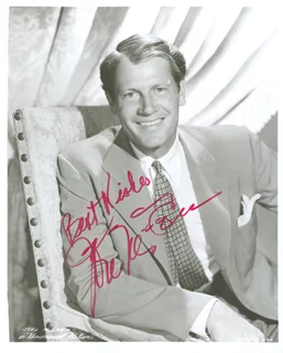 Joel McCrea autograph
