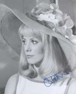 Catherine Deneuve autograph