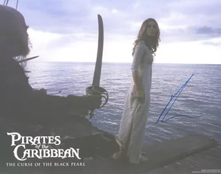 Keira Knightley autograph